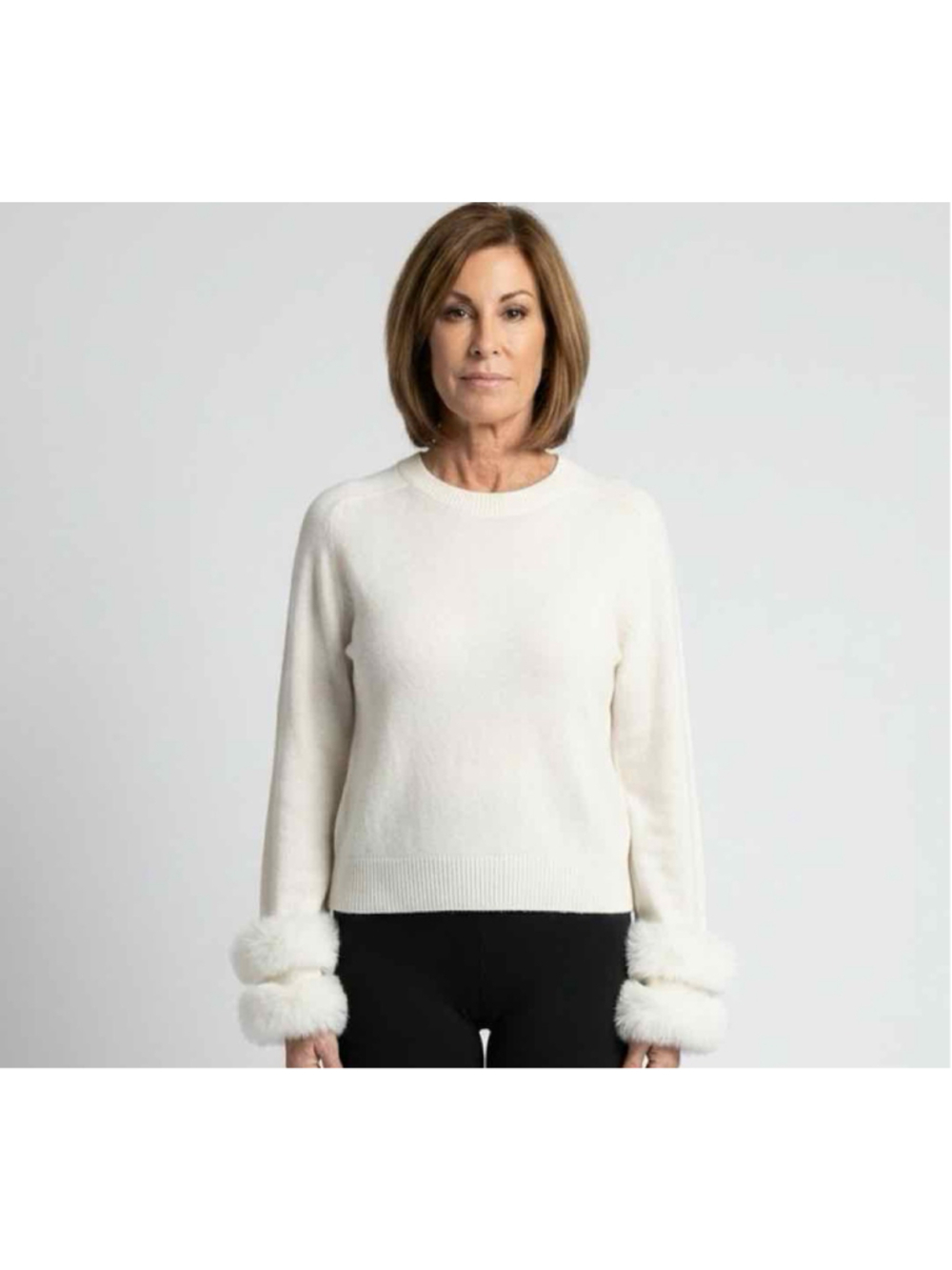 LoveShackFancy x MAX&MOI Gary Wool-Cashmere Sweater Size XS